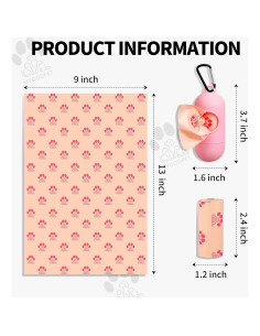 Bolsas biodegradables para excremento de perro MYGODPET 150 unidades 2
