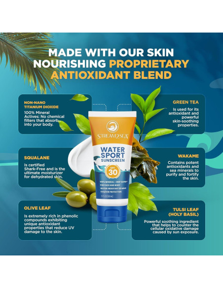 Protector Solar Mineral Biodegradable Stream2Sea SPF 30 85g
