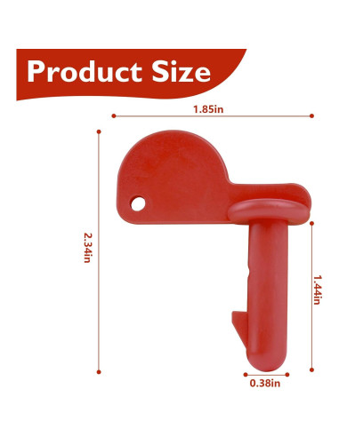 Pasador de Enganche de Remolque Peg Perego John Deere