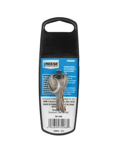 Cerradura de Acoplador de Remolque Reese 7006600 Ajustable