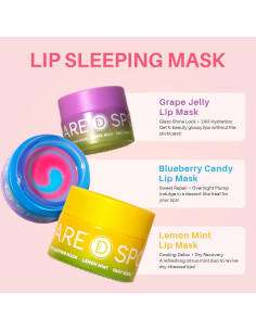 Mascarilla Labial Gel Uva SPODARE 12.4 ml - Hidrata y Repara 2