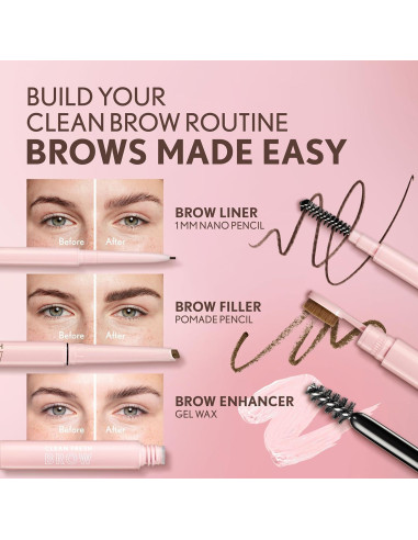 Cera Gel para Cejas Covergirl Clean Fresh 100 Claro 5.4g