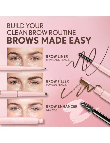 Cera Gel para Cejas Covergirl Clean Fresh 100 Claro 5.4g