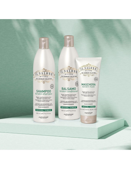 Acondicionador de Queratina Il Salone Milano 500 ml - Cabello Dañado