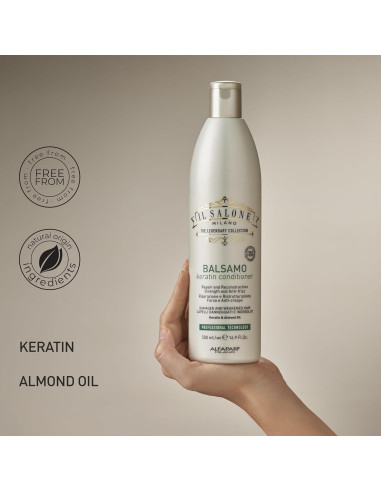 Acondicionador de Queratina Il Salone Milano 500 ml - Cabello Dañado