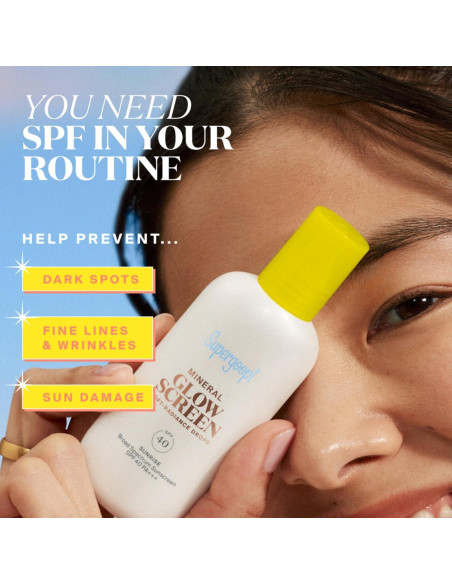 Gotas de Radiancia Suave Supergoop! Glowscreen SPF 40 48 ml