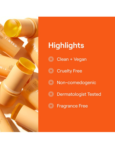 Protector Solar Stick Live Tinted Hueguard SPF 50 22g