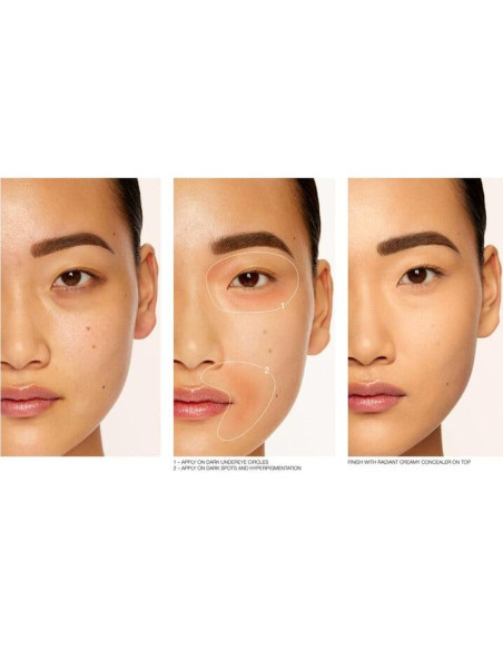 Corrector Líquido NARS Radiante Claro 40.8g - Hidratante