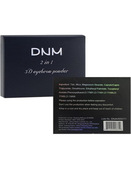 Paleta de Cejas Profesional SNOVO 5 Colores 11x6.2 cm