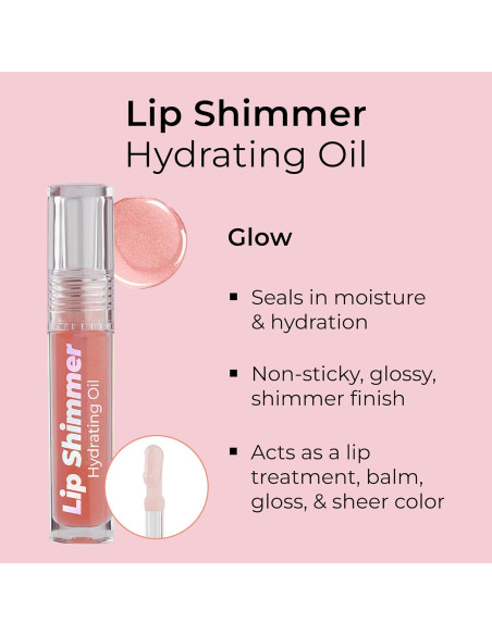 Aceite Hidratante Labial MCoBeauty Glow - Brillo Espumoso 17.86g