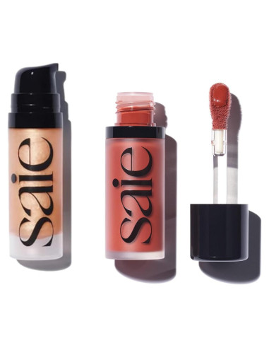 Dúo de Maquillaje Saie: Glowy Super Gel y Dew Blush 14.79ml + 11.34ml