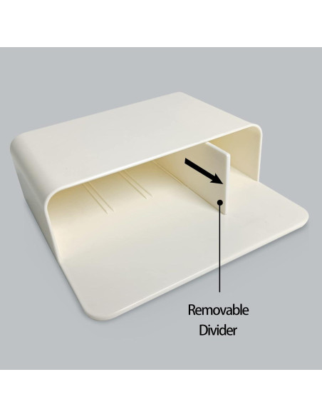 Soporte Magnético para Marcadores Simetufy - Blanco - 12.5x12x4 cm