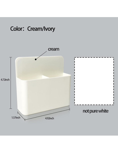 Soporte Magnético para Marcadores Simetufy - Blanco - 12.5x12x4 cm