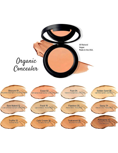 Corrector Natural Secreto de Mamá 3.11g Vegano Orgánico