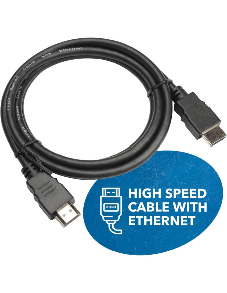 Cable HDMI OREI 1.83 m Alta Velocidad 2-Pack 4K 3D