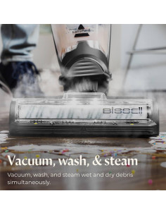 Aspiradora Húmeda y Seca Bissell CrossWave HydroSteam 5.67kg 2