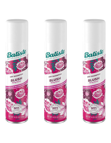 Champú Seco Batiste Blush, Paquete de 3, 21.6x5.1 cm