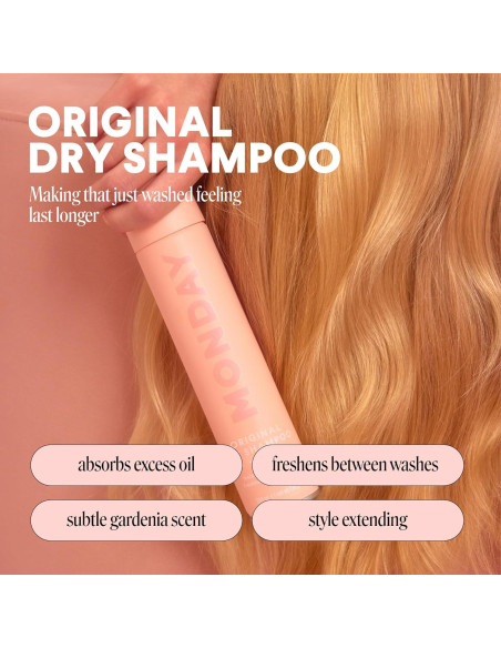 Champú Seco Original Monday Haircare 200 mL con Queratina