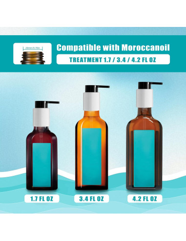 Cabezal de Bomba Reemplazo LSAUVWN 2PCS para Botellas 50.4-124.2ml