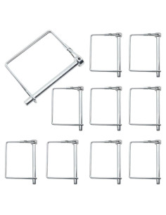 Cerrojo de Pasador de Enganche Remolque Acero al Carbono 10 Pzas