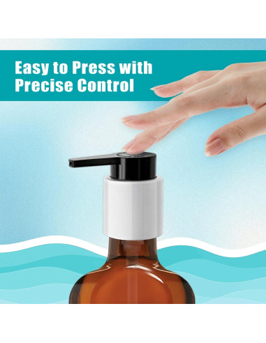 Cabezal de Bomba Reemplazo LSAUVWN 2PCS para Botellas 50.4-124.2ml