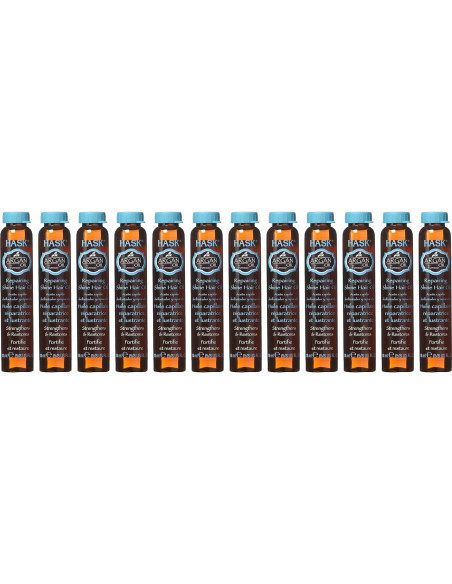 Aceite de Argán Hask Reparador Brillante 12x17.7ml
