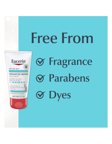Crema de Manos Eucerin Advanced Repair 76.5 g Sin Fragancia