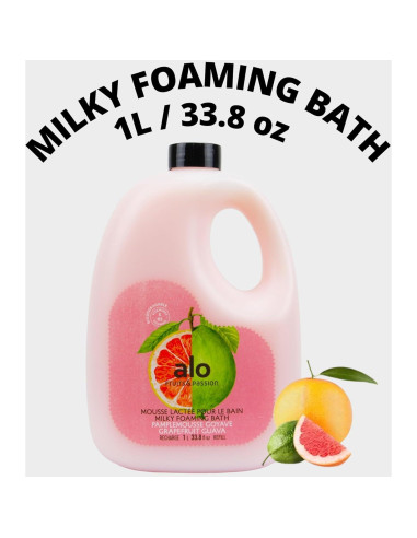 ALO Baño Espumoso Pomelo Guayaba 1 L - Hecho en Canadá