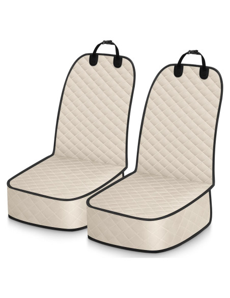 Funda de Asiento para Perros Pritent Mediana Beige 2 Paquetes