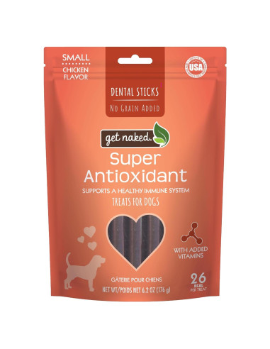 Palitos Masticables Dentales Get Naked 176g Super Antioxidante