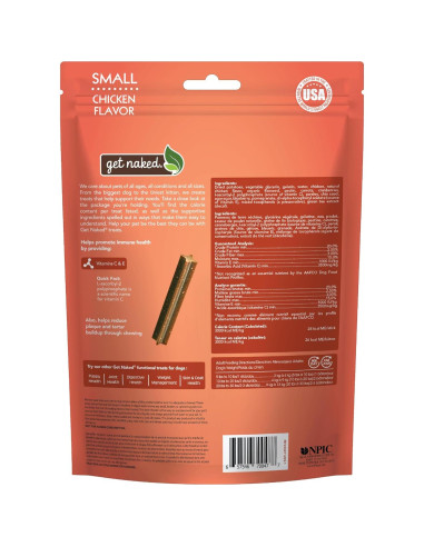 Palitos Masticables Dentales Get Naked 176g Super Antioxidante