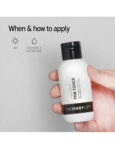 Tónico PHA El Inkey List 100ml - Retiene Humedad, Sin Fragancia