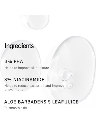 Tónico PHA El Inkey List 100ml - Retiene Humedad, Sin Fragancia