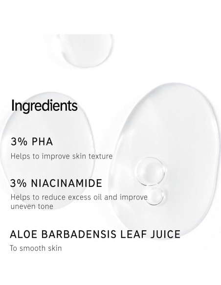 Tónico PHA El Inkey List 100ml - Retiene Humedad, Sin Fragancia