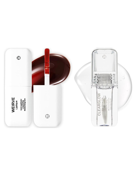 Conjunto de Labios Todo el Día Oiad - Tinte Liptique y Aceite Brillo