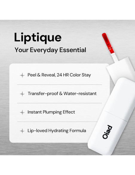 Conjunto de Labios Todo el Día Oiad - Tinte Liptique y Aceite Brillo