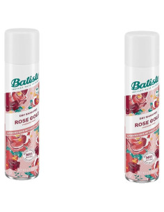 Champú Seco Batiste Rosa Dorado 198 ml - Paquete de 2