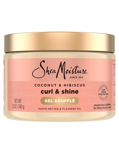 Gel Soufflé para Rizos SheaMoisture Coco e Hibisco 340 g