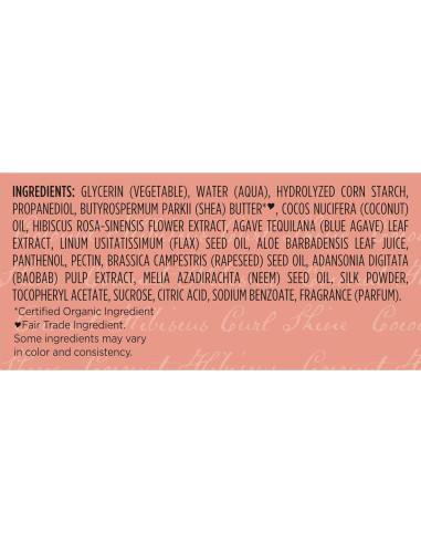 Gel Soufflé para Rizos SheaMoisture Coco e Hibisco 340 g