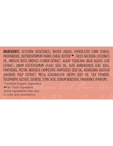 Gel Soufflé para Rizos SheaMoisture Coco e Hibisco 340 g