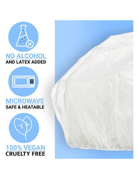 Gorros de Champú Drench Sin Enjuague - 6 Cuentas con Aloe Vera