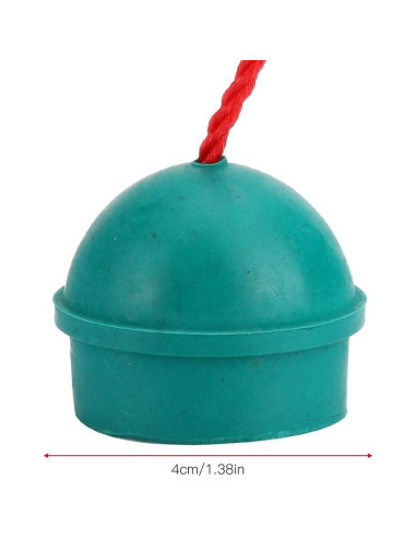 Soporte de Tiza de Goma Verde YWBL-WH 4PCS para Billar