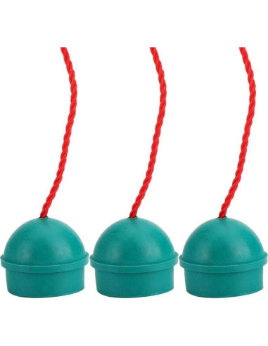 Soporte de Tiza de Goma Verde YWBL-WH 4PCS para Billar