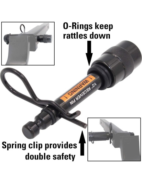 Cerradura de Enganche TowWorks 79655 con Pasador de 13 mm