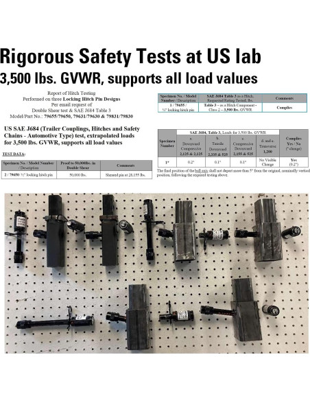 Cerradura de Enganche TowWorks 79655 con Pasador de 13 mm
