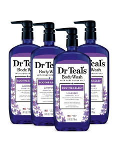 Gel de Baño Dr Teal's Soothe & Sleep Lavanda 4x710ml