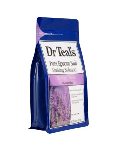 Juego de Sales de Baño Dr. Teal's 2x1.36kg Lavanda y Cáñamo 2