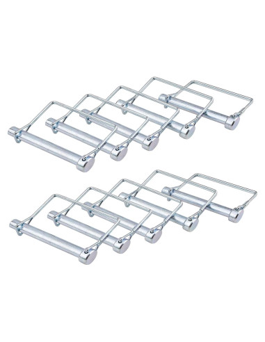 Paquete de 10 Pasadores de Acoplamiento Truleego 9.53x7.94 cm