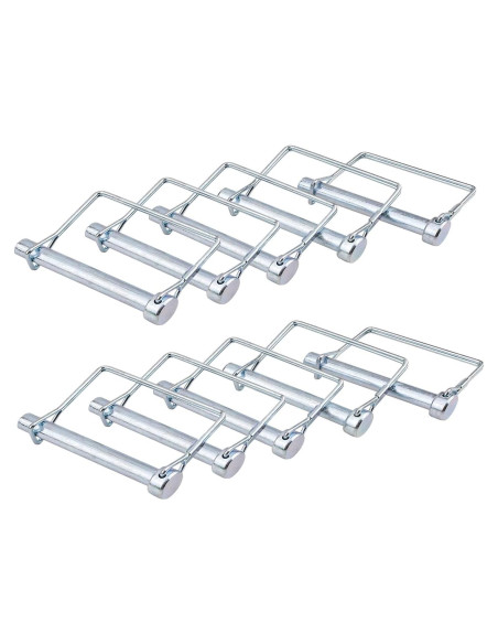 Paquete de 10 Pasadores de Acoplamiento Truleego 9.53x7.94 cm