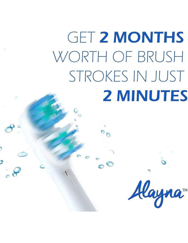 Cabezas de cepillo de repuesto OralB Braun Alayna - Paquete de 8